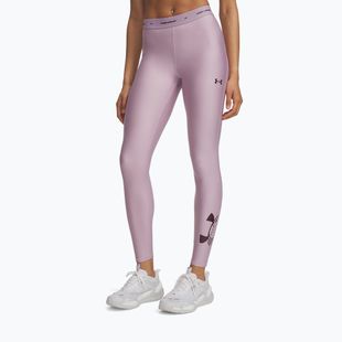 Dámske tréningové legíny Under Armour HeatGear Novelty Leggings mauve pink/ox blood