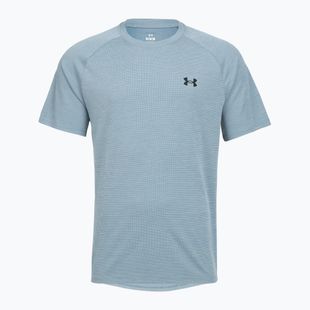 Pánske tréningové tričko Under Armour Tech Textured blue wind/black