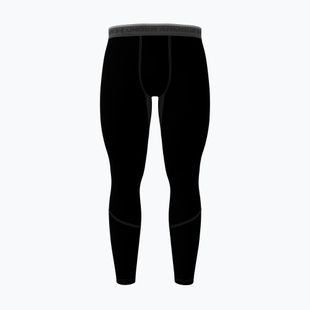 Pánske tréningové legíny Under Armour Coldgear Elite Leggings ultimate black/ultimate black/Reflective