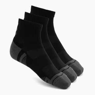 Ponožky Under Armour Perf Tech Qtr 3 pack ultimate black/ultimate black/jet gray