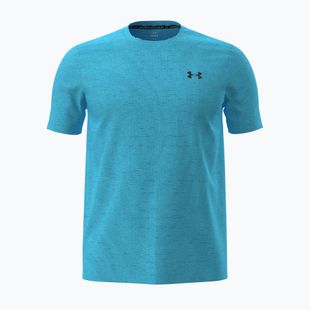 Pánske tréningové tričko Under Armour Vanish Seamless Novelty SS fresco blue/ultimate black