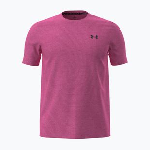 Pánske tréningové tričko Under Armour Vanish Seamless Novelty SS pink frenzy/ultimate black