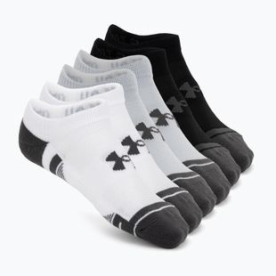 Ponožky Under Armour Perf Tech NS 6 pack mod gray/mod gray/jet gray