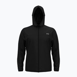 Pánska bežecká bunda Under Armour Velociti Storm Jacket black/reflective