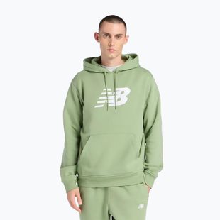 Pánska mikina New Balance Core Brushed Hoodie oregano