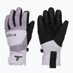 Dámske trekingové rukavice Columbia PowBound lavender pearl/shale purple/black