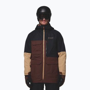 Pánska snowboardová bunda Columbia Coreshot tobacco/black/canoe