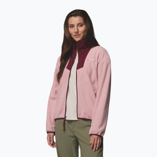 Dámska mikina Columbia Sequoia Grove Full Zip eraser pink/rich wine