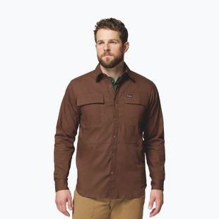 Pánska košeľa Columbia Landroamer Twill tobacco