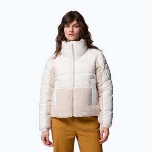 Dámska hybridná bunda Columbia Leadbetter Point II Sherpa Hybrid sea salt/dark stone