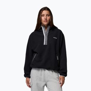 Dámska fleecová mikina Columbia Helvetia II Hoodie black