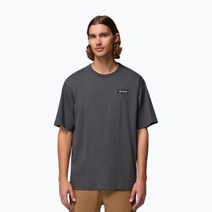 Pánske tričko Columbia CSC Heavyweight Iconic Tee shark/repeated peaks