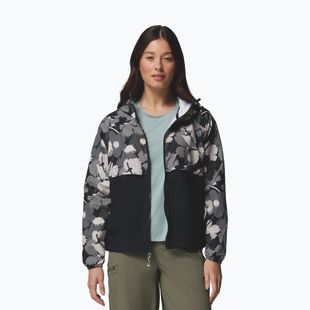 Dámska vetrovka Columbia Spire Valley Printed Windbreaker black ikatbloom print/black