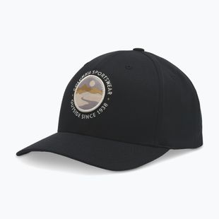 Šiltovka Columbia Lost Lager 3D Stretch Snapback black/landscape circle