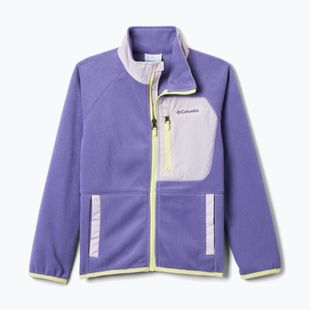 Detská fleecová mikina Columbia Fast Trek V Full Zip stormwatch/lavender pearl