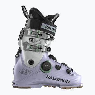 Dámske lyžiarske topánky Salomon Shift Supra S Boa 105 W GW cosmic sky/cool gray 5/shale green