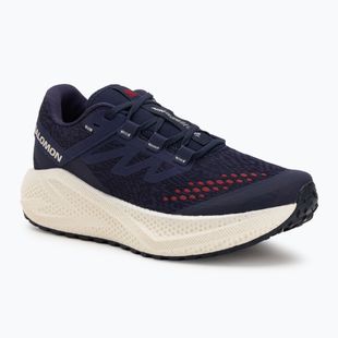 Pánske bežecké topánky Salomon Aero Glide 3 Gravel astral aura/vanilla ice/haute red