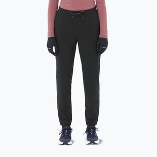 Dámske bežecké nohavice Salomon Shakeout Hexaflow Pants deep black