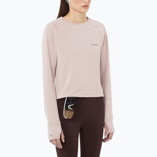 Dámska trekingová mikina Salomon Essential Lightwarm CN etherea