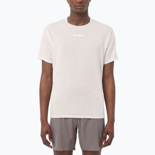 Pánske bežecké tričko Salomon Sense Aero GFX whisper white