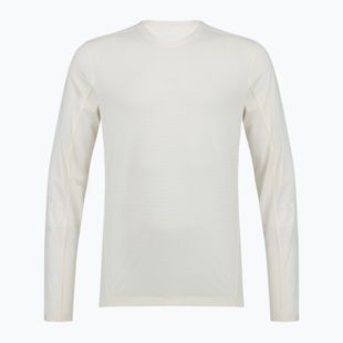 Pánske bežecké tričko longsleeve Salomon Shakeout Core whisper white