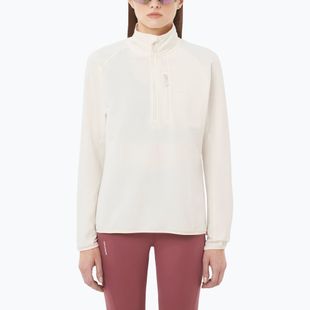 Dámska trekingová mikina Salomon Essential Lightwarm Half Zip whisper white