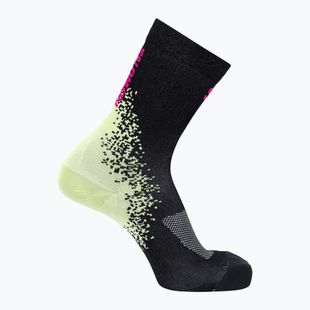 Ponožky Salomon Gravel Crew pink glo/butterfly