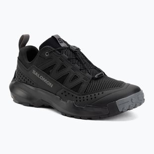 Pánske turistické topánky Salomon Techamphibian 5 black/black/castlerock
