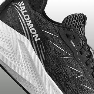 Pánske bežecké topánky Salomon Aero Glide 4 black/white/ftw silver