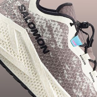 Dámske bežecké topánky Salomon Aero Glide 4 GRVL vanilla ice/black iron