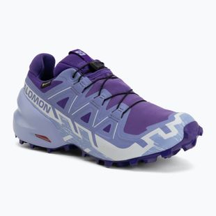 Dámske bežecké topánky Salomon Speedcross 6 GTX deep blue/brunnera blue