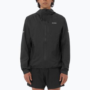 Pánska bežecká bunda Salomon S/Lab Bonatti Infinite Jacket deep black