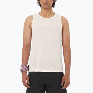 Pánske tričko Salomon Shakeout Core whisper white