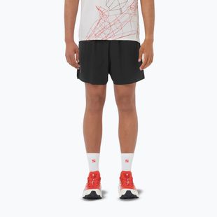 Pánske bežecké šortky Salomon Sense Aero Stow 5" deep black