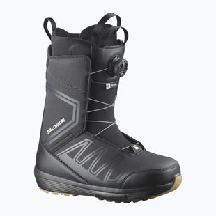 Pánske snowboardové topánky Salomon Faction Boa black/black/black
