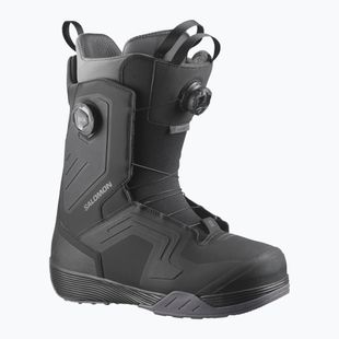 Pánske snowboardové topánky Salomon Dialogue Dual Boa Wide black/black/asphalt