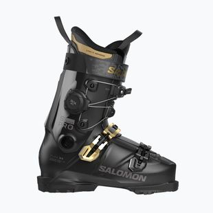 Dámske lyžiarske topánky Salomon S/Pro Alpha C Boa 95 W black/gold met./dark grey met