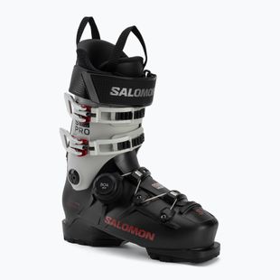 Pánske lyžiarske topánky Salomon S/PRO Supra S Boa 110 black/gray aurora/samba met