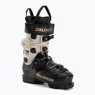 Dámske lyžiarske topánky Salomon S/PRO Supra Dual Boa 105 W black/ birch/gold met