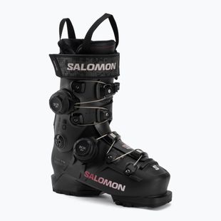 Dámske lyžiarske topánky Salomon S/PRO Supra Dual Boa 115 W black/beluga met/raspberry