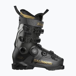 Dámske lyžiarske topánky Salomon S/PRO Supra S Boa 95 W black/beluga met/gold met