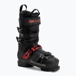 Pánske lyžiarske topánky Salomon S/PRO Supra 110 black/samba met/beluga met