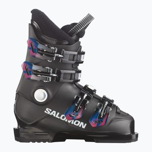 Detské lyžiarske topánky Salomon T4 M Jr black/black/white