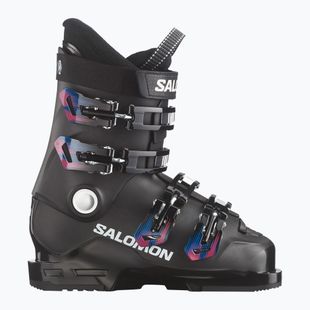 Detské lyžiarske topánky Salomon T4 L Jr black/black/white