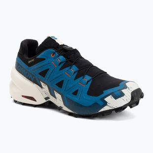 Pánske bežecké topánky Salomon Speedcross 6 GTX black/mykonos blue