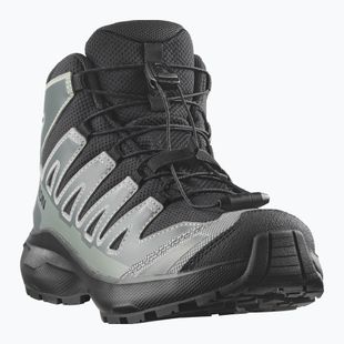 Detské turistické topánky Salomon XA PRO MID Waterproof black/sedona sage