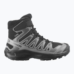 Detské turistické topánky Salomon XA Pro Winter Waterproof black/castlerock