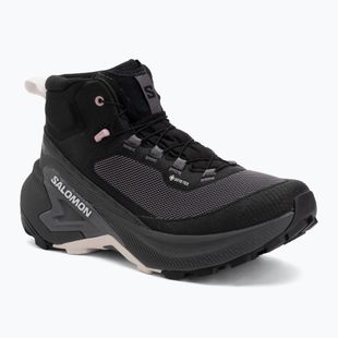 Dámske turistické topánky Salomon Genesis Mid GTX black/dawn pink