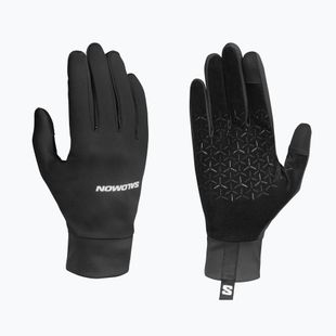 Bežecké rukavice Salomon Tech Softshell deep black