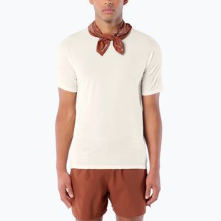 Pánske bežecké tričko Salomon Sense Aero GFX Tee SS whisper white/raind day/bright white